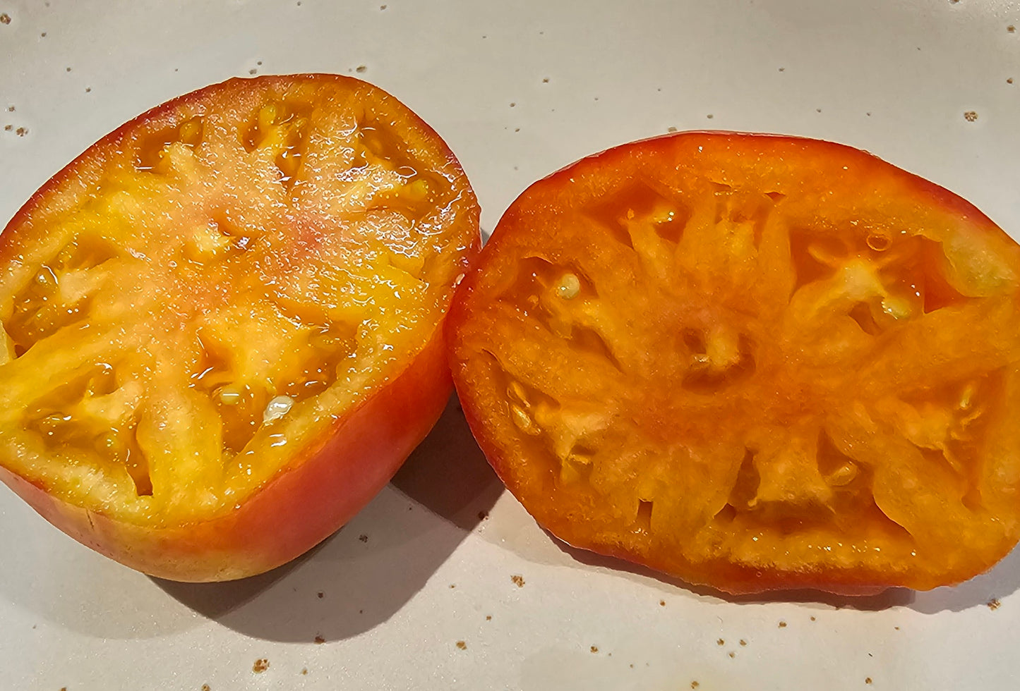 Oxheart Bi-colour Striped - Heirloom Tomato