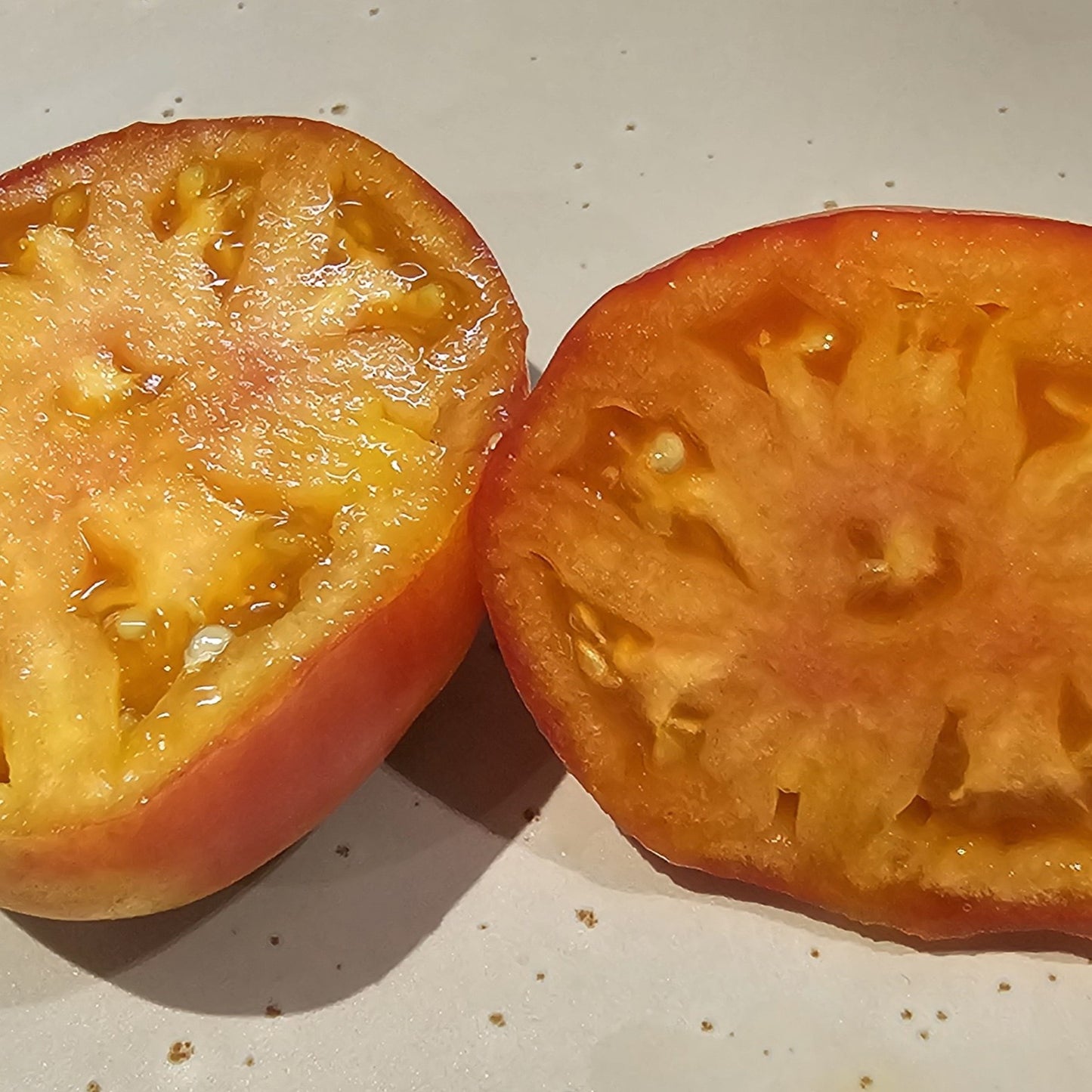 Oxheart Bi-colour Striped - Heirloom Tomato
