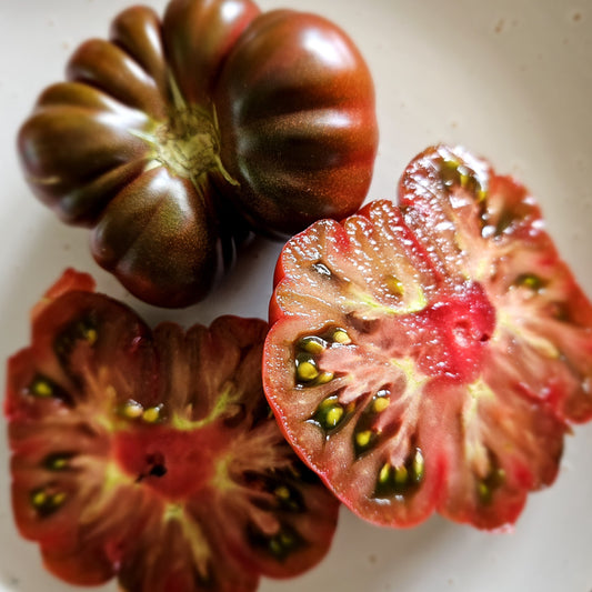 Purple Calabash - Heirloom Tomato